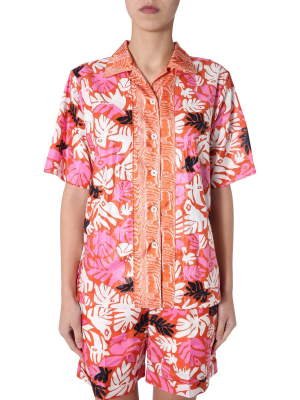 Marni Printed Short-sleeve Shirt