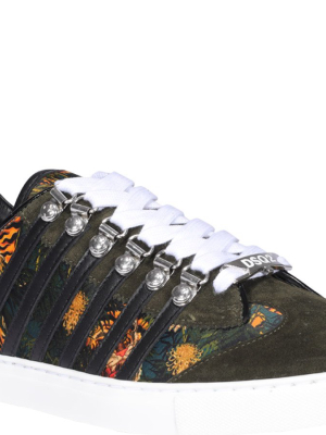 Dsquared2 Tiger Print Sneakers