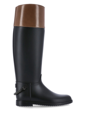 Brunello Cucinelli Two-tone Riding Boots