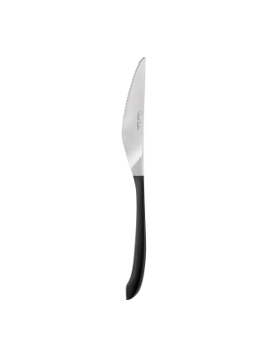 Contour Noir Satin Steak Knife