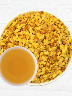 Turmeric Ginger Herbal Tea Tisane, 7.06oz