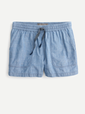 Seaside Short In Chambray