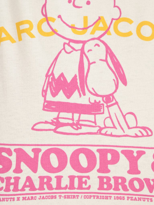 Marc Jacobs Peanuts Snoopy Printed Crewneck T-shirt