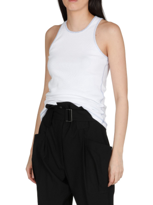 Mcq Alexander Mcqueen Contrast Trim Tank Top