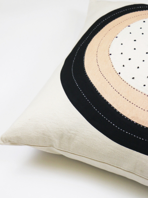 Anchal Eclipse Dot Toss Pillow