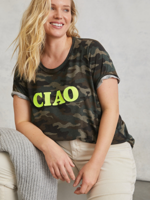 Ciao Camo Graphic Tee