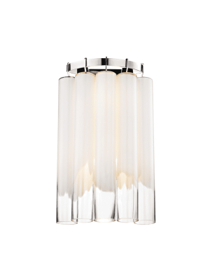 Tyrell 2 Light Wall Sconce Polished Nickel