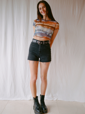 Bdg High-waisted Girlfriend Short – Black Denim