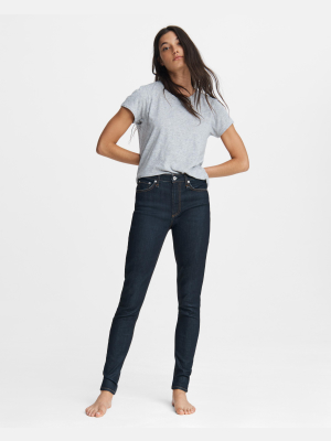 Nina High-rise Skinny - Indigo Rinse