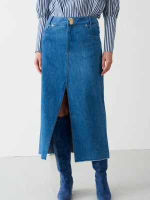 Lisa Stonewash Skirt