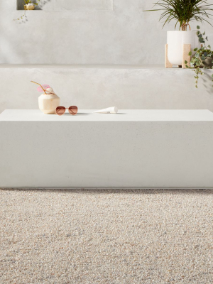 Ivory Concrete Coffee Table