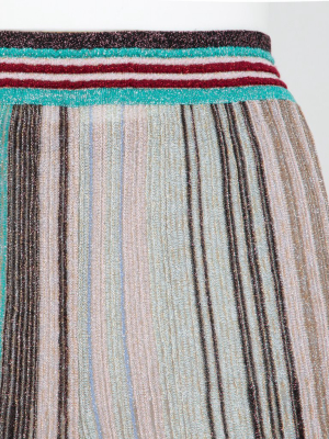 Missoni Striped Knitted Shorts