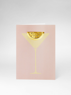 Cocktail Greeting Card