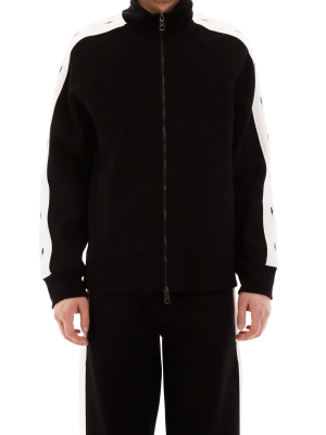 Neil Barrett Thunderbolt Paneled Zip-up Jacket