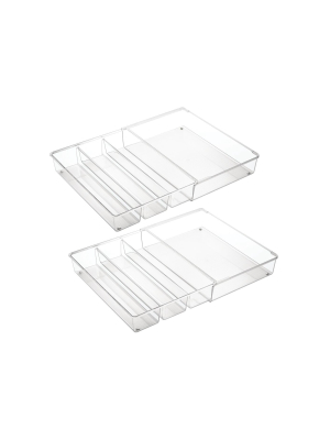 Mdesign Expandable Kitchen Drawer Organizer Tray For Utensils