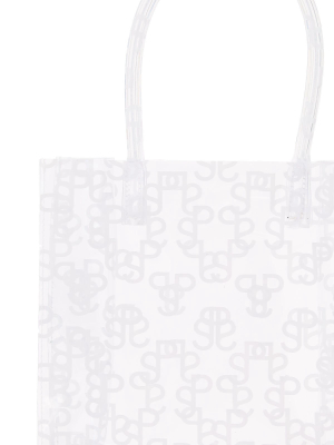 Saks Potts Lap Monogram Tote Bag