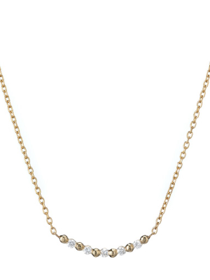 Diamond Pizzicato Necklace