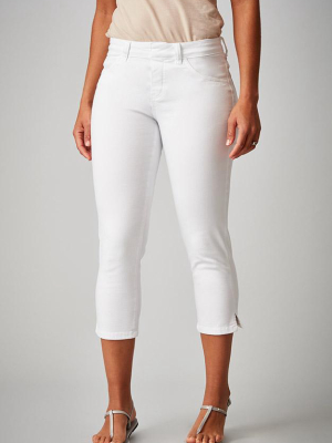 Kelly Cropped Pure White