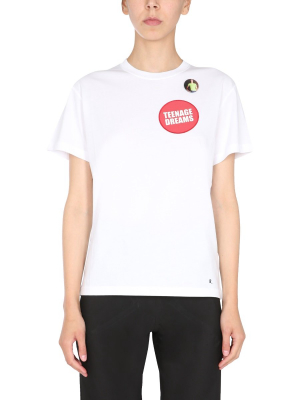 Raf Simons Teenage Dreams Patch T-shirt