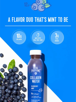 Vital Collagen Water™ - Blueberry Mint