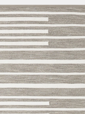 Perennials® Piano Stripe Indoor/outdoor Rug, Flax