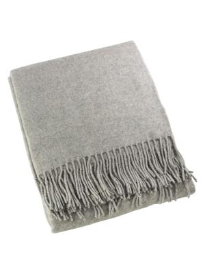 Gray Classic Design Throw Blankets (50"x60") - Saro Lifestyle