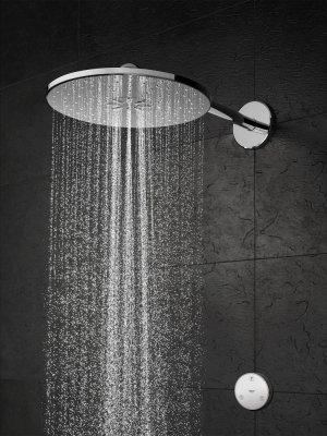 Grohe America, Inc. 26 644 Grohe 26 644 Smartconnect 1.75 Gpm Multi Function Shower Head With Remote - Starlight