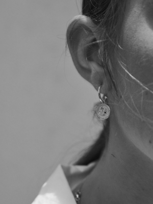 Amulet Strength Earrings | Sterling Silver