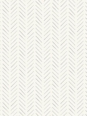 Pick-up Sticks Wallpaper In Neutral Blue From The Magnolia Home Vol. 3 Collection By Joanna Gaines