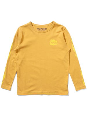 Munsterkids Flames Long Sleeved T-shirt