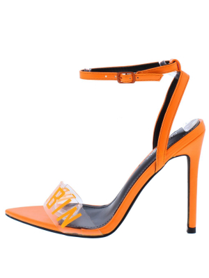 Livia Orange Women's Heel