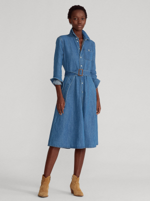 Denim Shirtdress