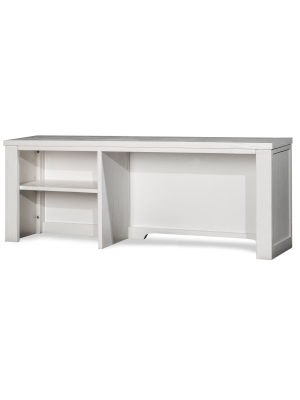 Highlands Desk Hutch White - Hillsdale Furniture