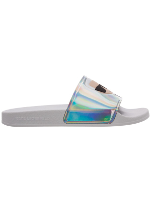 Karl Lagerfeld Karl Patch Slides