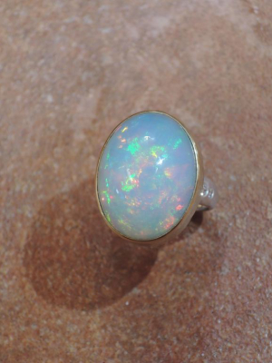 Ethiopian Opal Ring