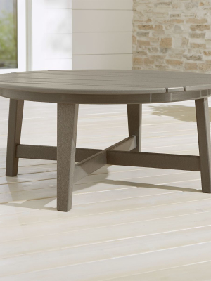 Vista Ii Slate Grey Adirondack Coffee Table