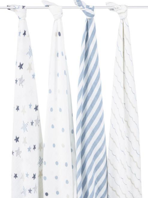 Aden + Anais Classic Muslin Swaddle 4 Pack