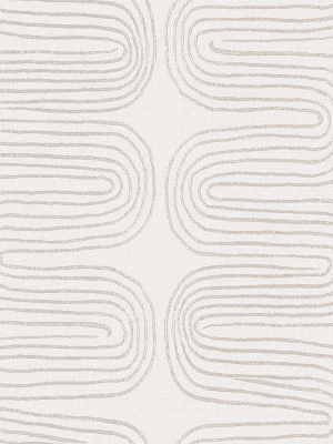 Zephyr Abstract Stripe Wallpaper In Grey From The Celadon Collection By Brewster Home Fashions