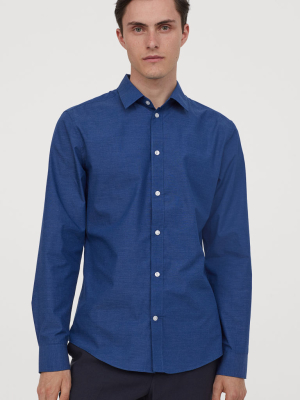 Slim Fit Easy-iron Shirt