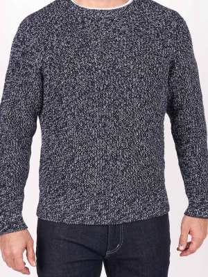 Deep Navy Knit Sweater