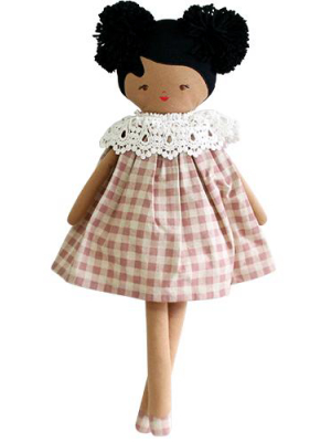 Aggie Doll - Rose Check