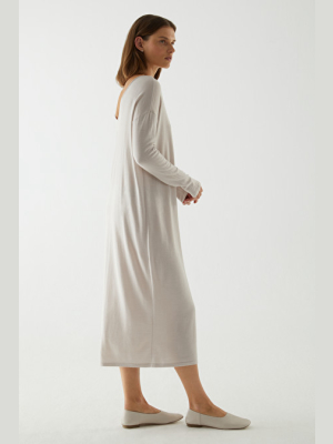 Long Wool Knitted Dress