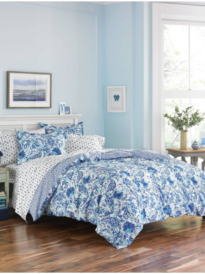 Blue Brooke Duvet Cover Set - Poppy & Fritz®