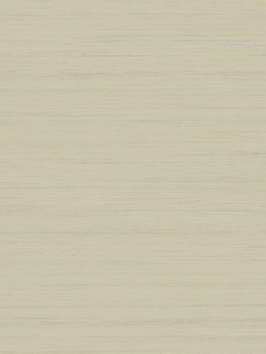 Ragtime Silk Wallpaper In Beige Pearlescent And Brown From The Deco Collection By Antonina Vella For York Wallcoverings