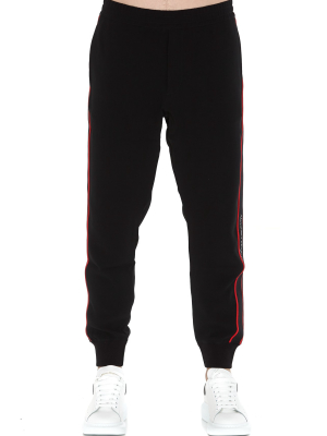 Alexander Mcqueen Side Logo Tape Track Pants