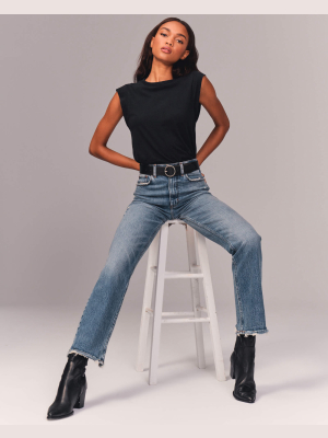 90s Ultra High Rise Straight Jeans