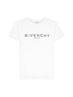 Givenchy Kids Logo Print T-shirt