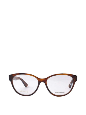 Gucci Eyewear Cat Eye Frame Glasses