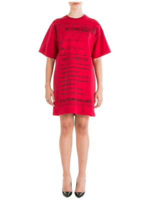 Moschino Printed T-shirt Dress