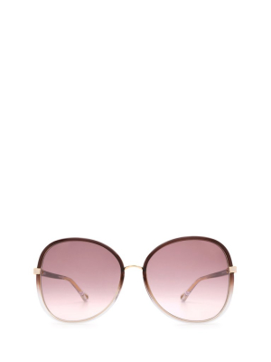 Chloé Eyewear Butterfly Frame Sunglasses